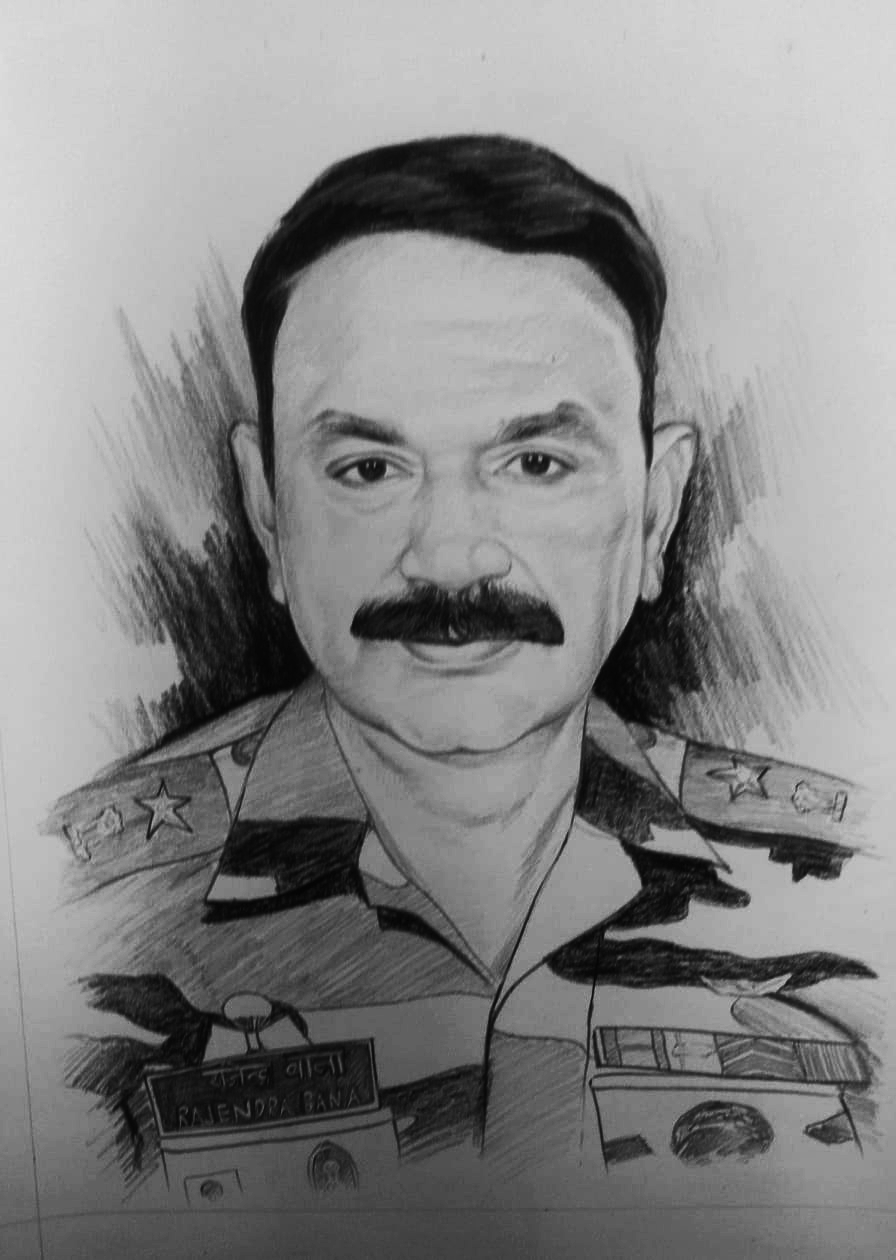 Charcoal Painting